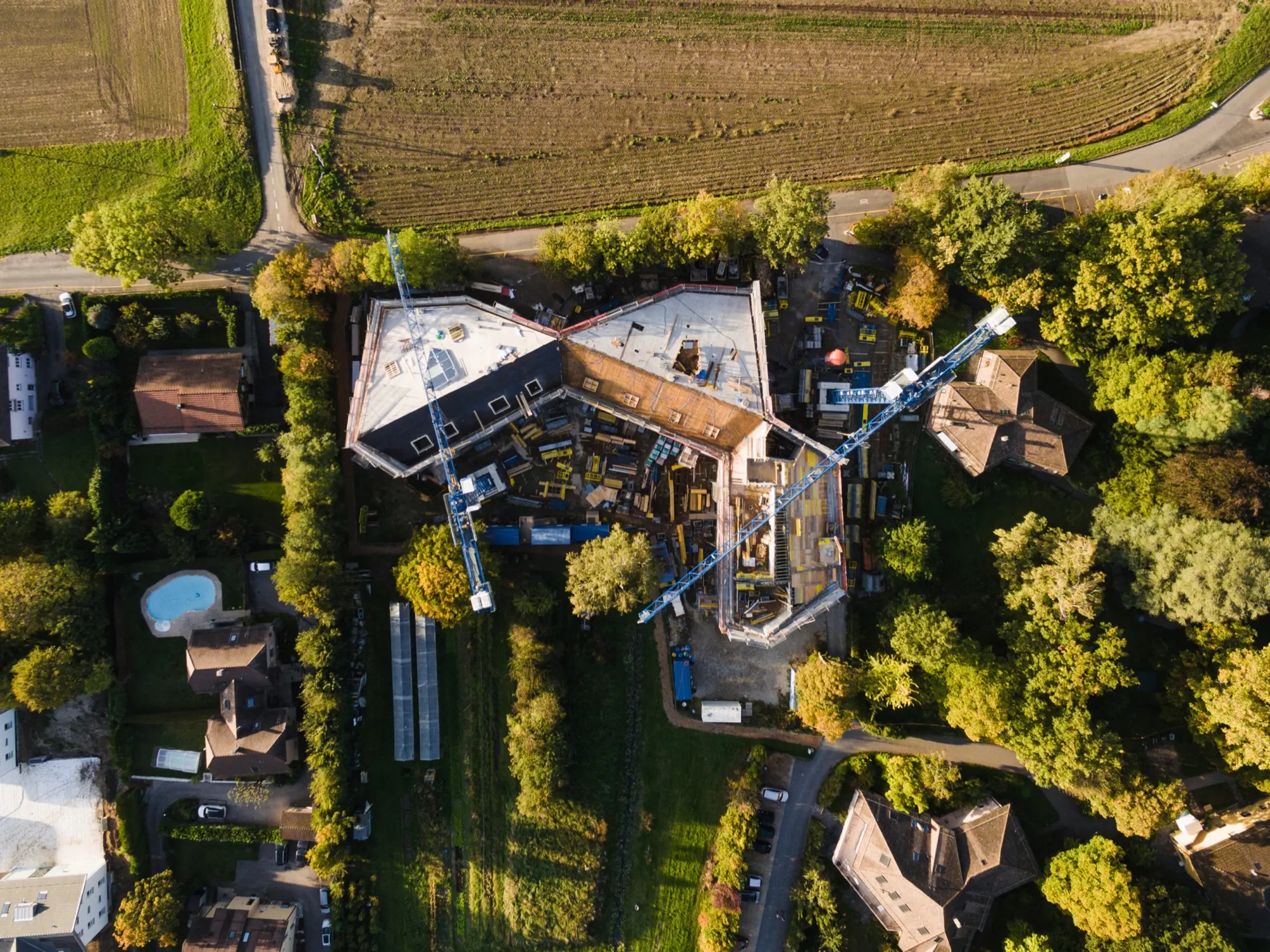 Fondation Perceval — progression du chantier.