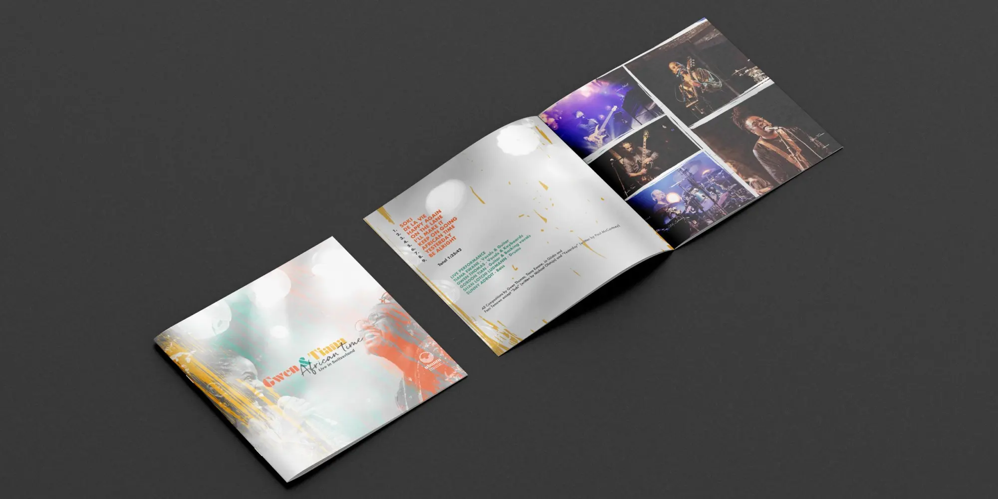 Booklet réalisé pour Gwen et Tiana.